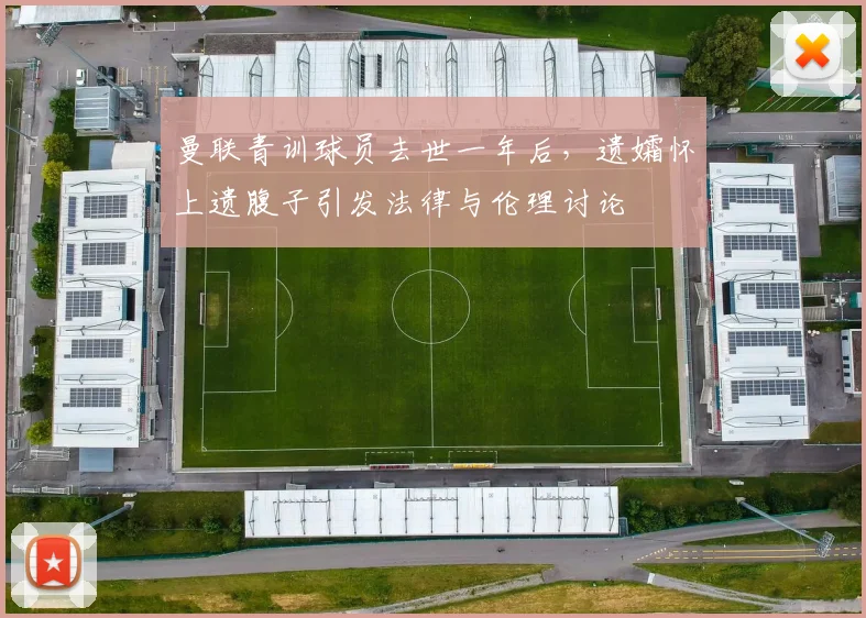 曼联青训球员去世一年后，遗孀怀上遗腹子引发法律与伦理讨论